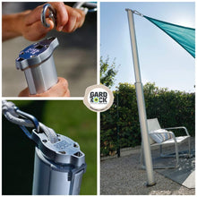 Load image into Gallery viewer, GARD&amp;ROCK - Telescoping Shade Sail Post multi image
